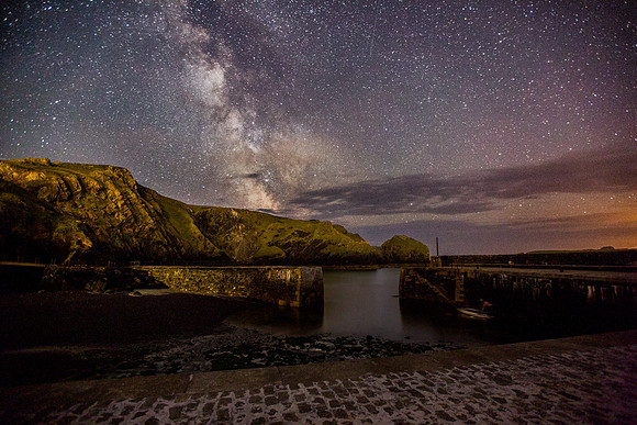 Mullion cove by night, Cornwall by night