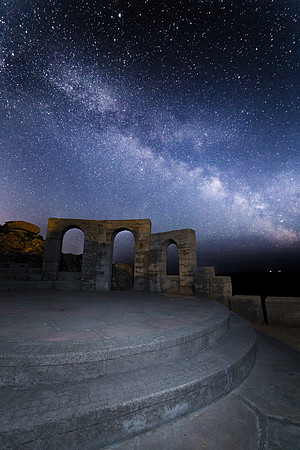 Minack Theatre after show